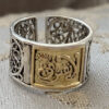 2-tone Open Back Ring, We Shall Not Part