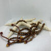 Diamond Shaped Couk Wood Prayer Beads (Sibha)